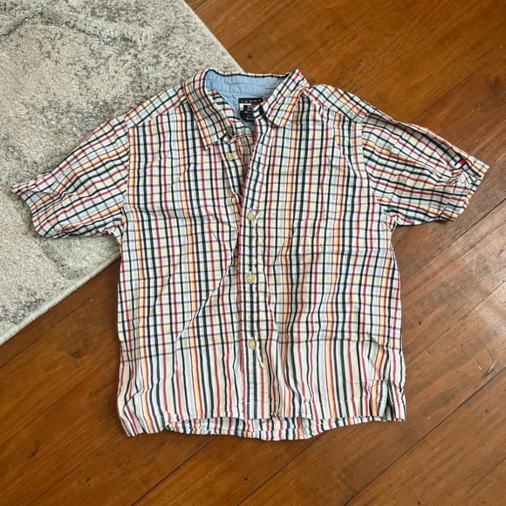 Vintage Tommy Hilfiger striped button down